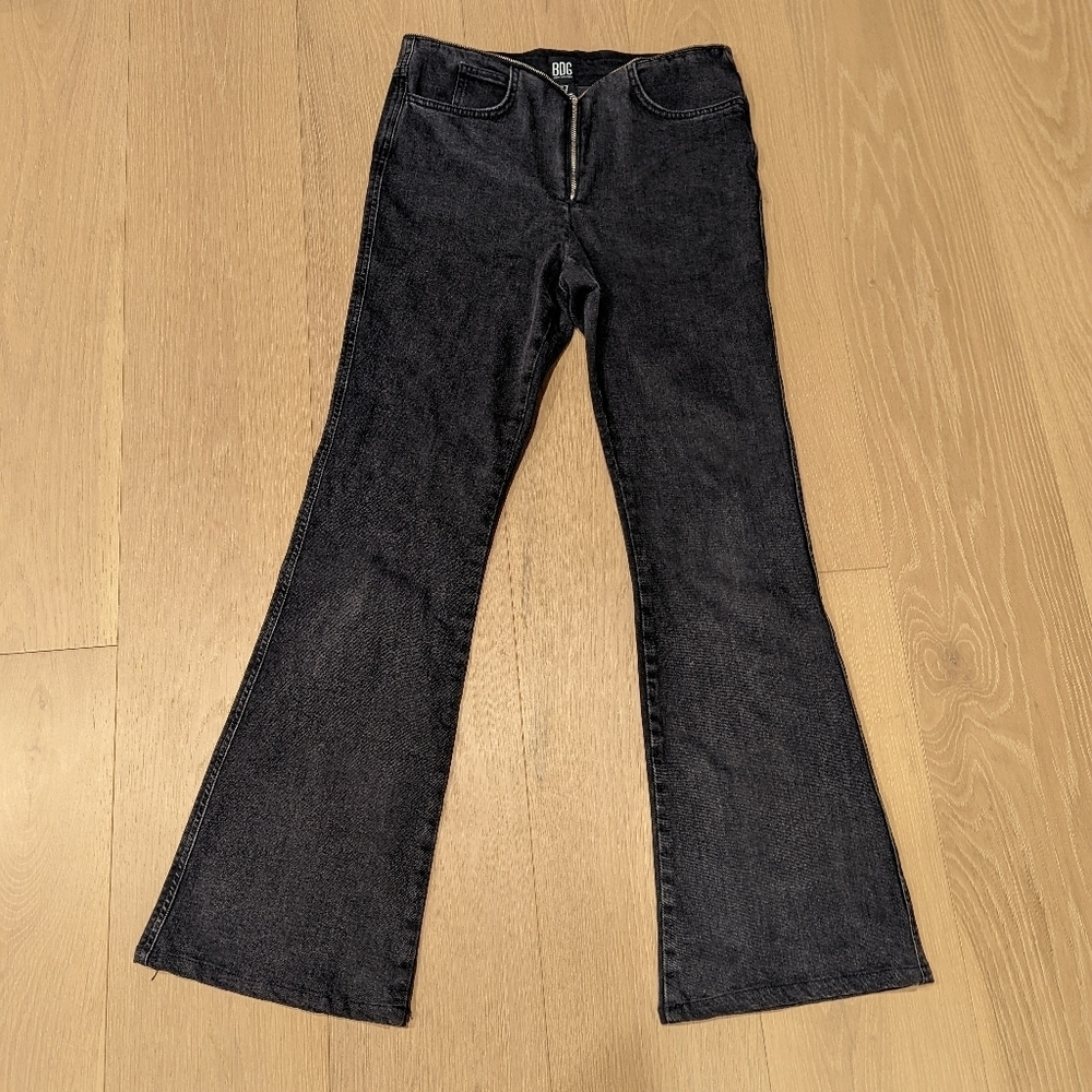 BDG Dark Flare Jeans Low rise Y2K Style
